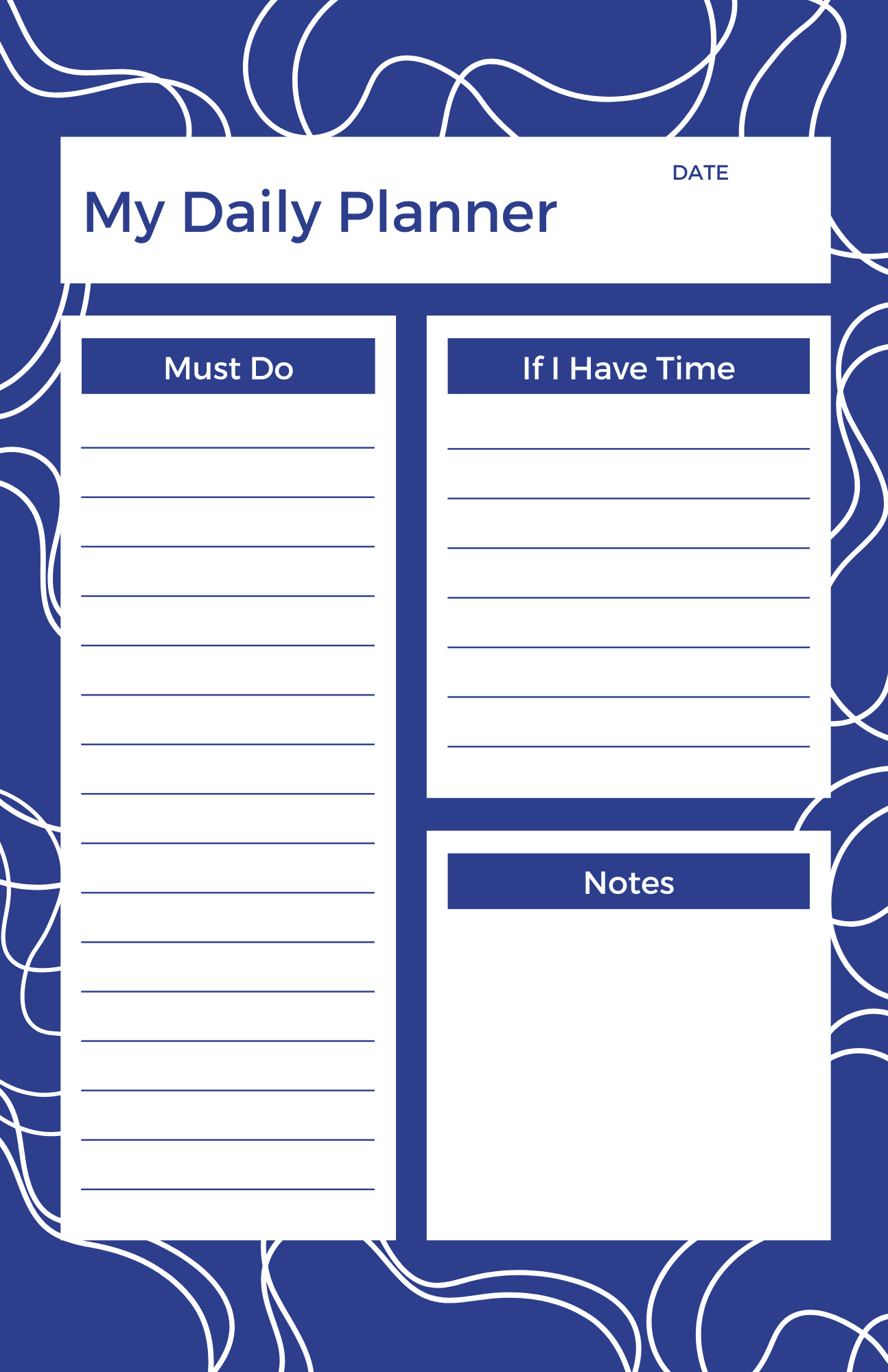 Custom Daily Task Notepads