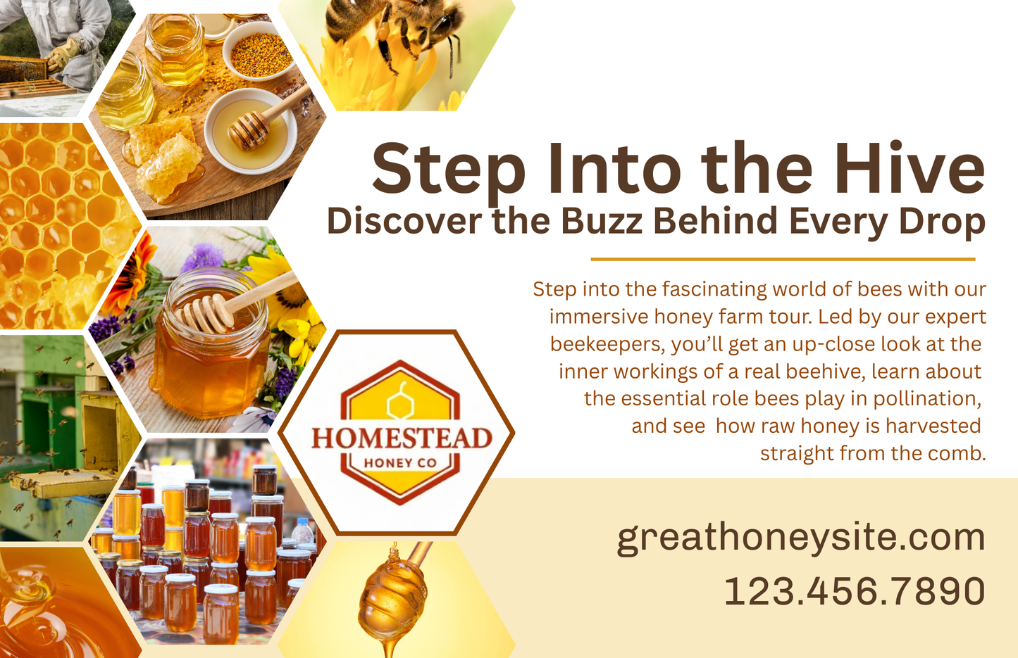 Honey Company Postcard