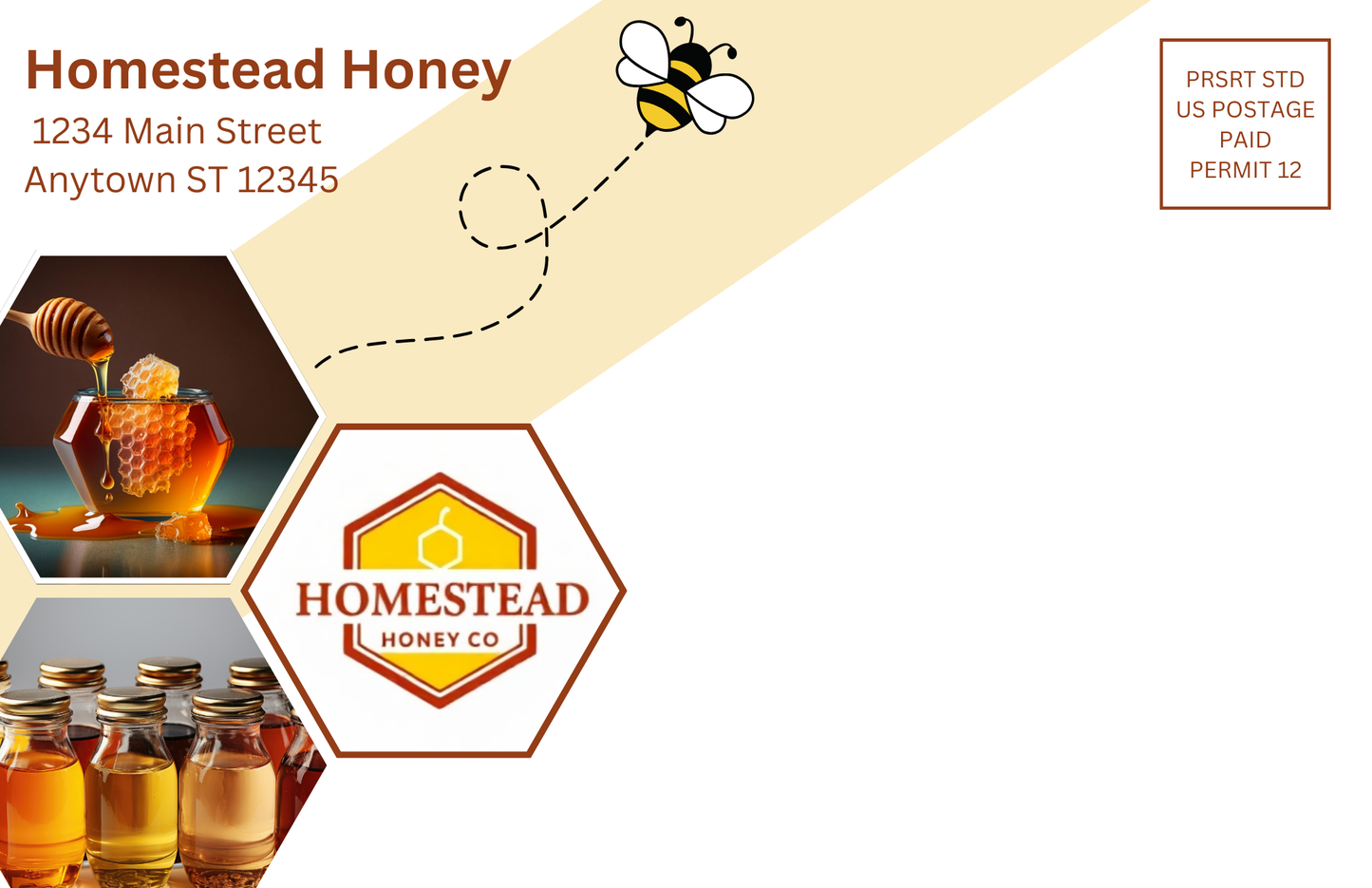 Honey Company Postcard