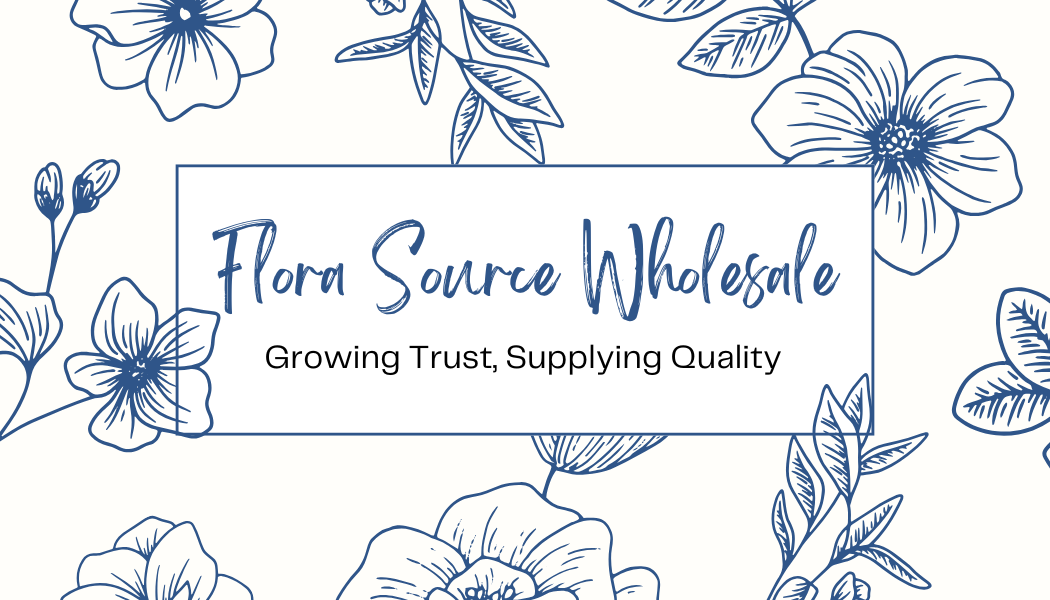 Blue Floral Business Cards