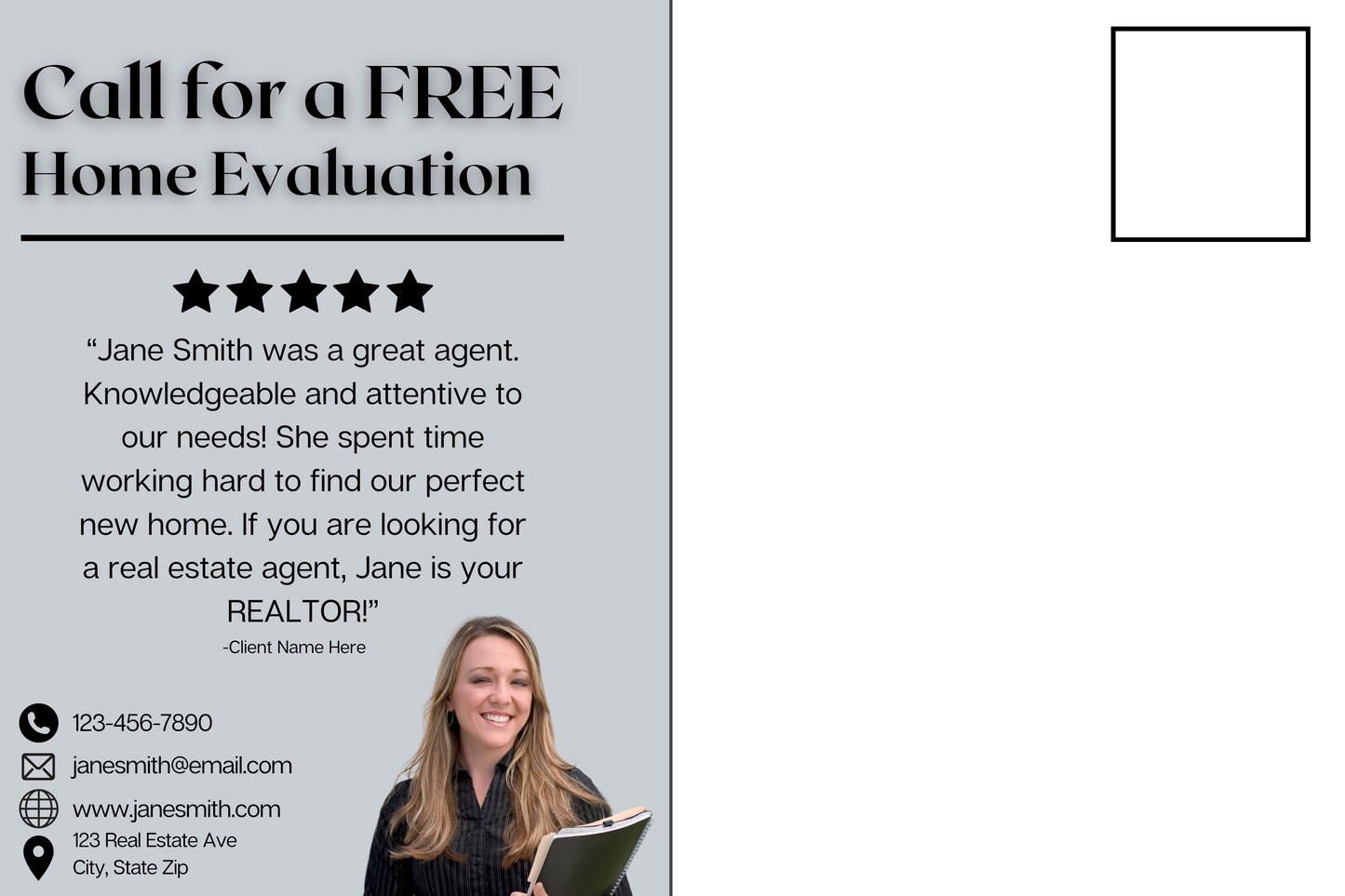 Real Estate Neighborhood Update Postcard