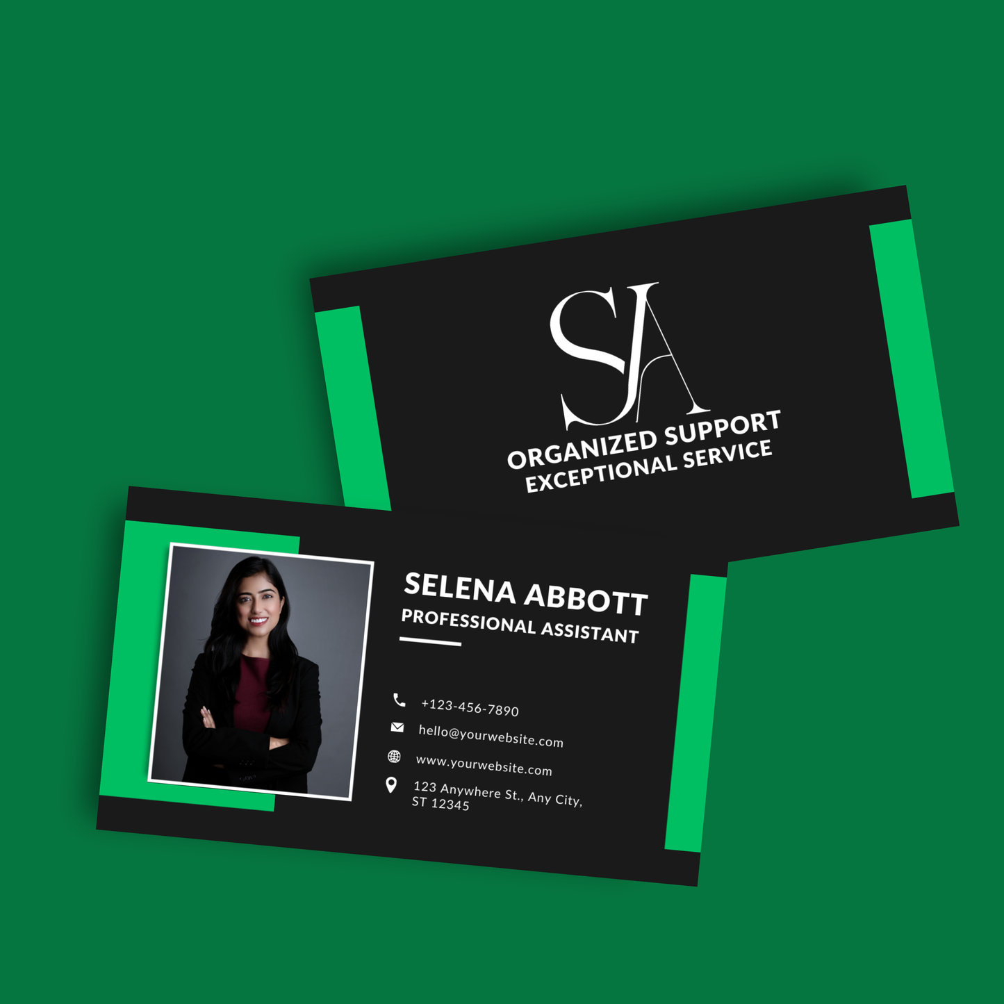 16 PT Premium Double Sided Business Cards
