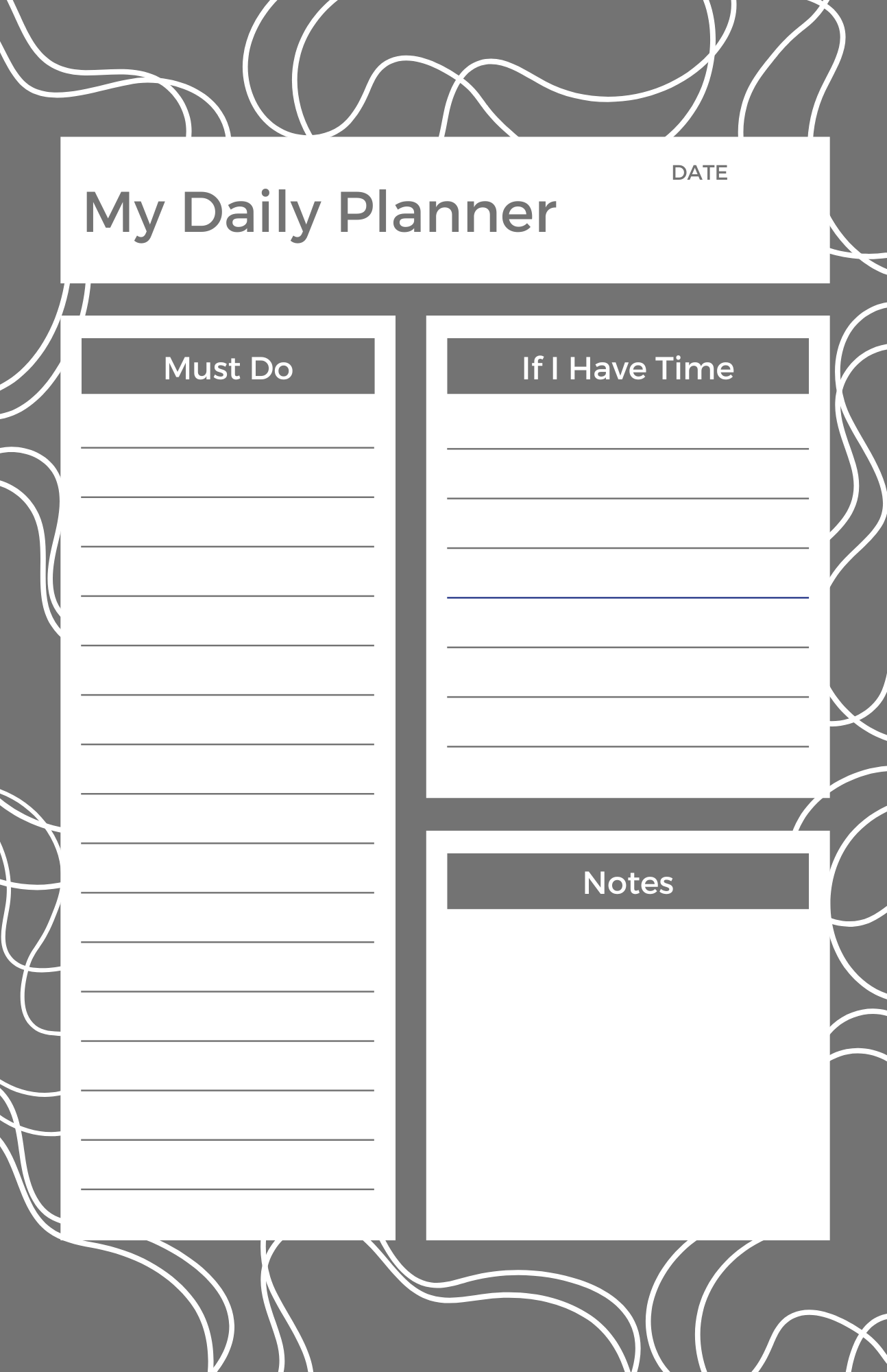 Custom Daily Task Notepads