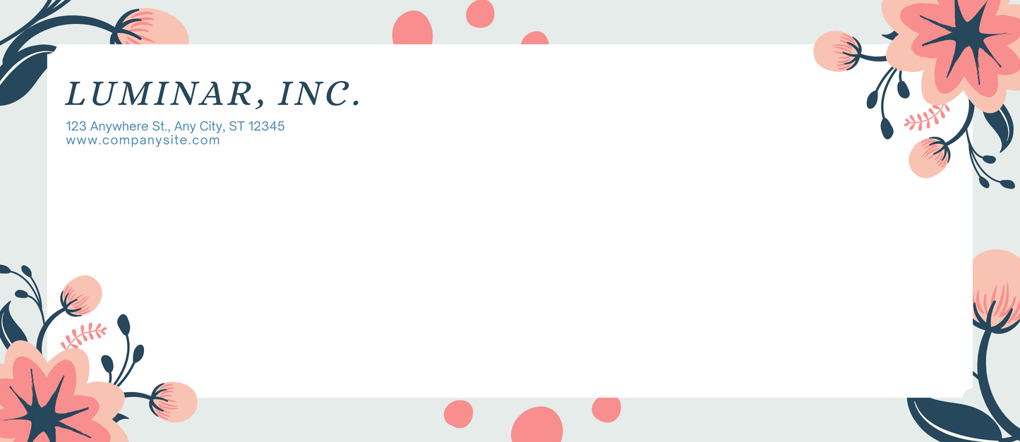 #10 Business Envelope