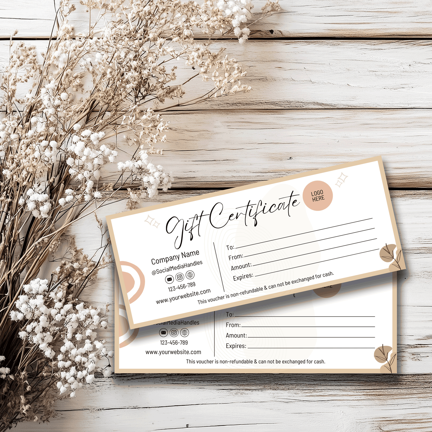 Boho Inspired Gift Certificate