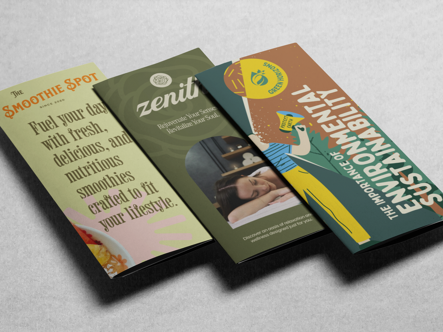 8.5 x 11 Business Brochures