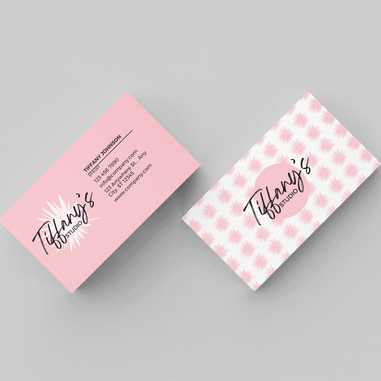 Pink Business Card