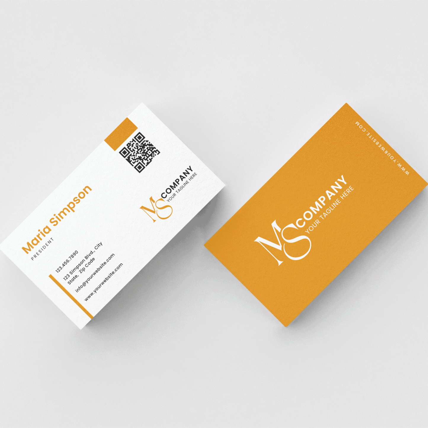 2 Sided Modern Business Card