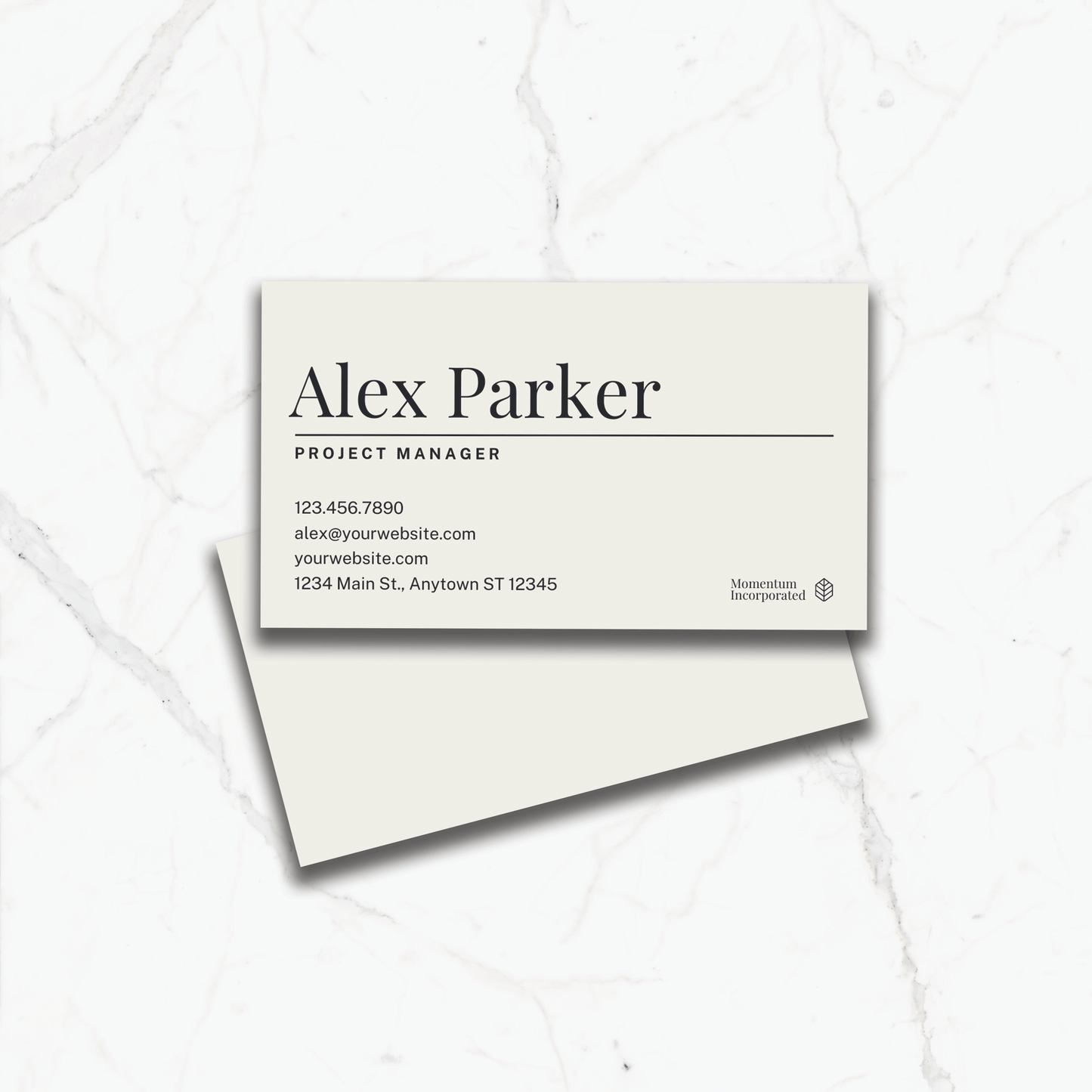 Simple Modern Business Card
