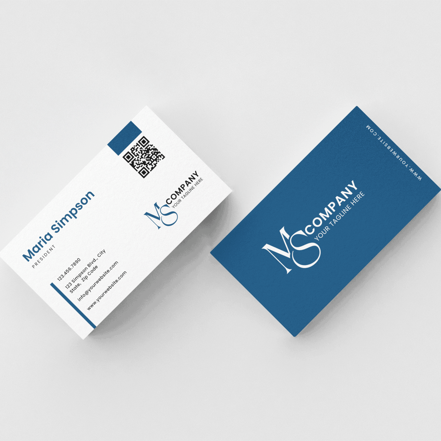 2 Sided Modern Business Card