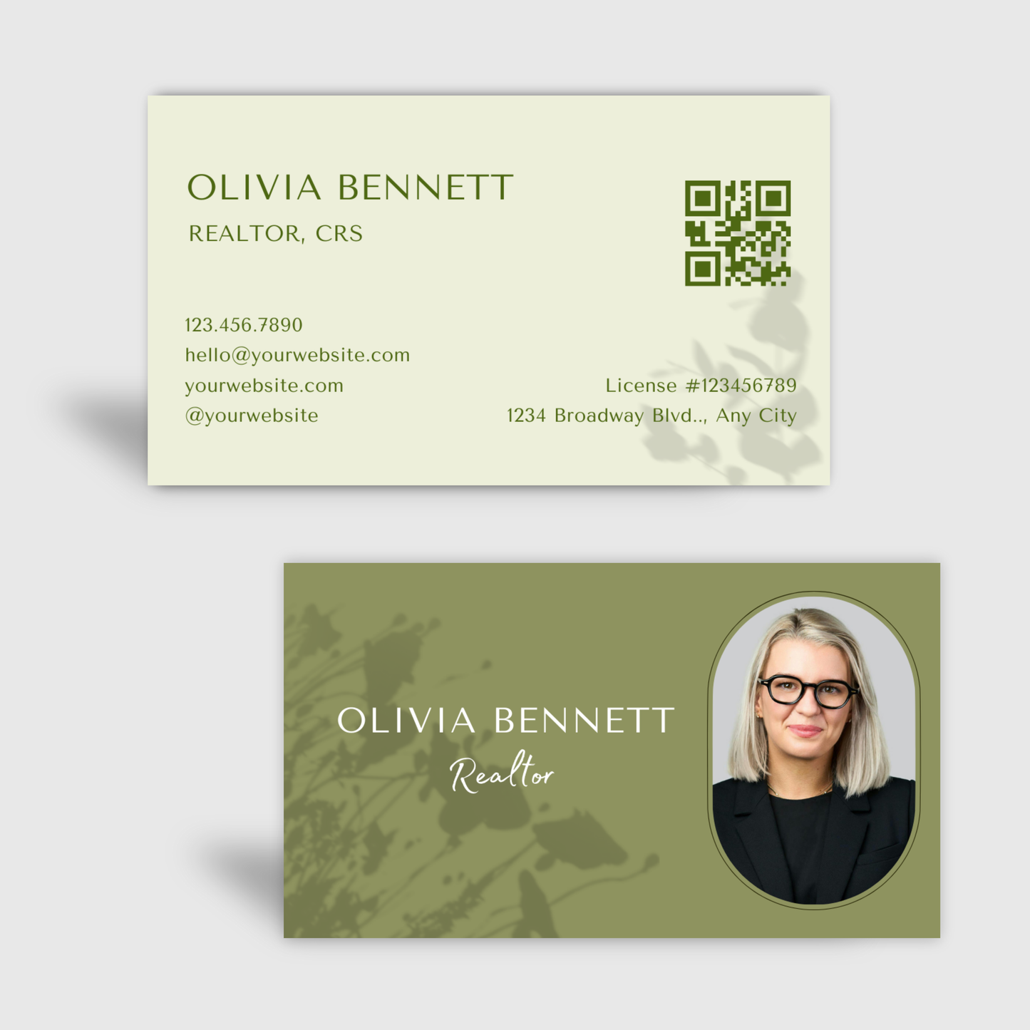 Custom Professional 2 Sided Business Card