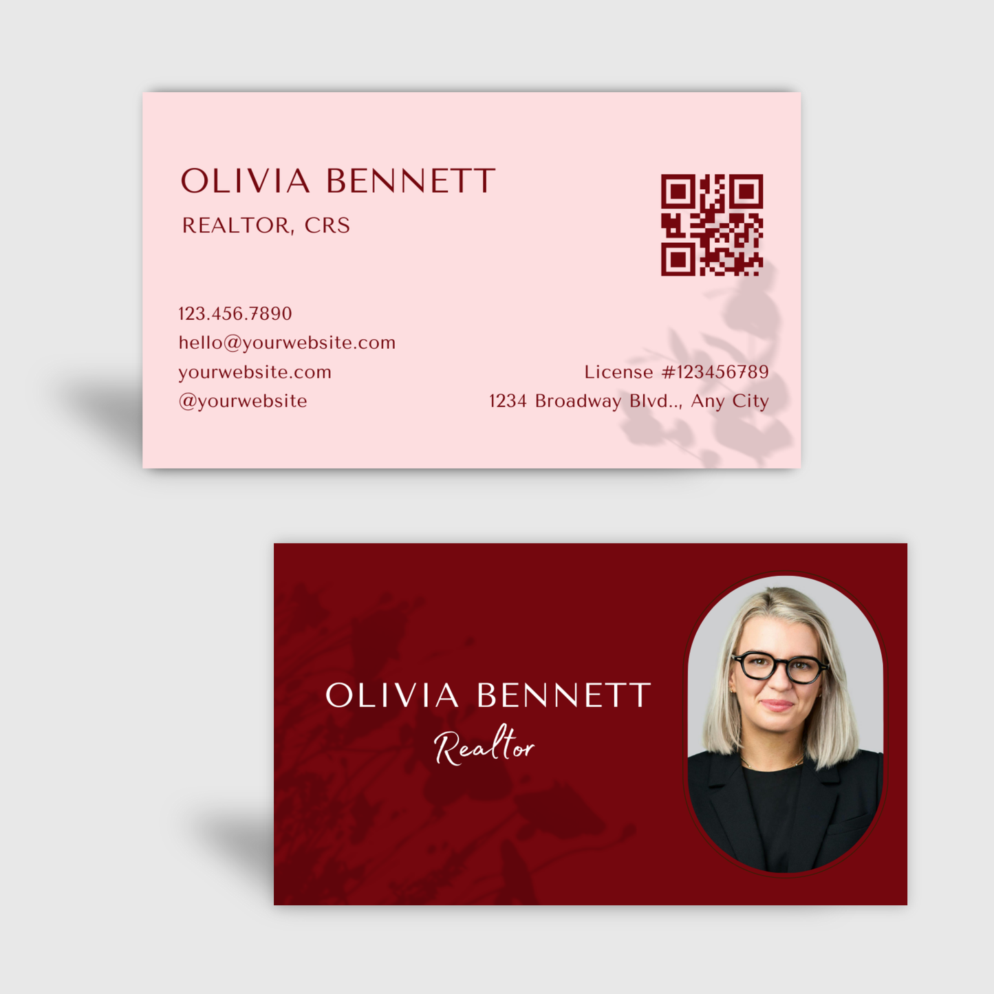 Custom Professional 2 Sided Business Card