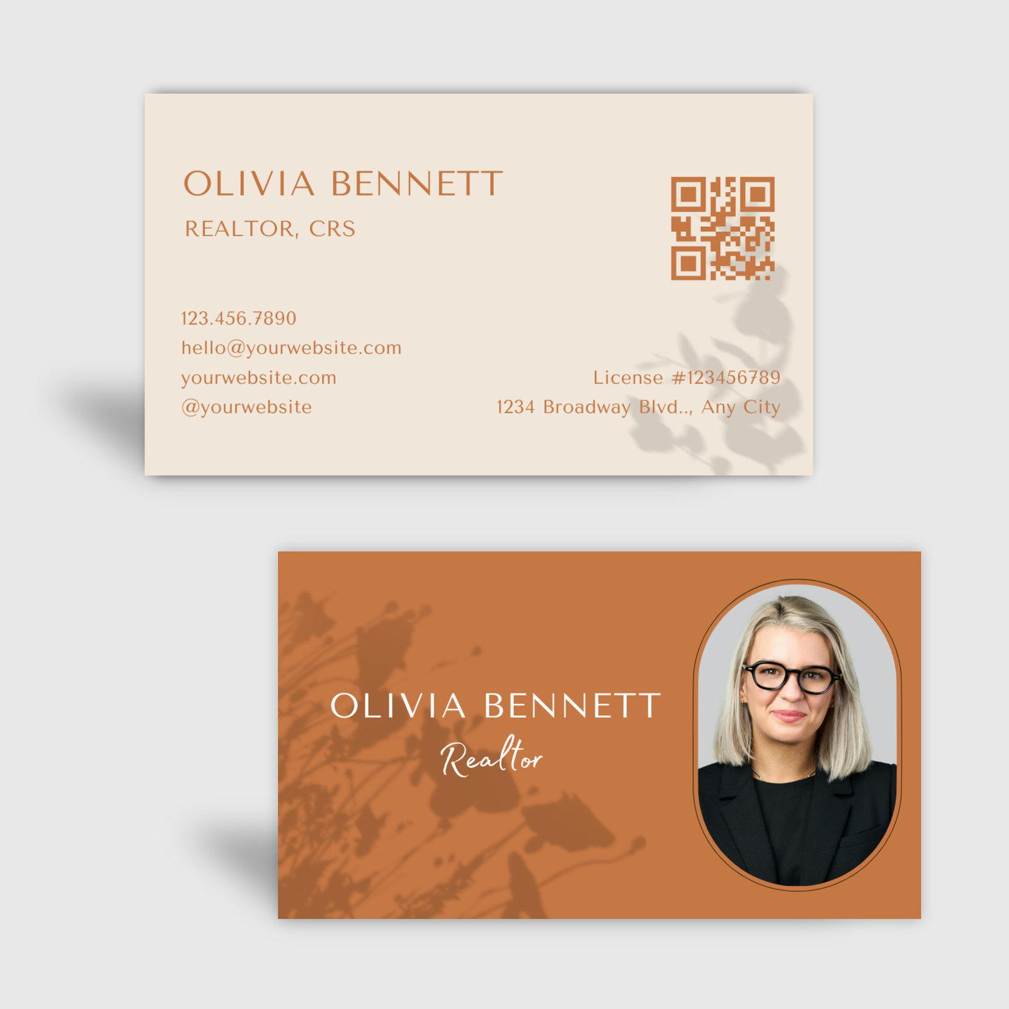 Custom Professional 2 Sided Business Card