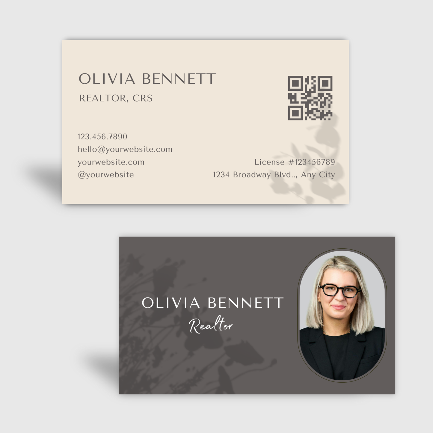 Custom Professional 2 Sided Business Card