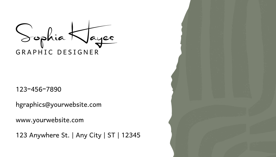 Custom Modern Business Cards