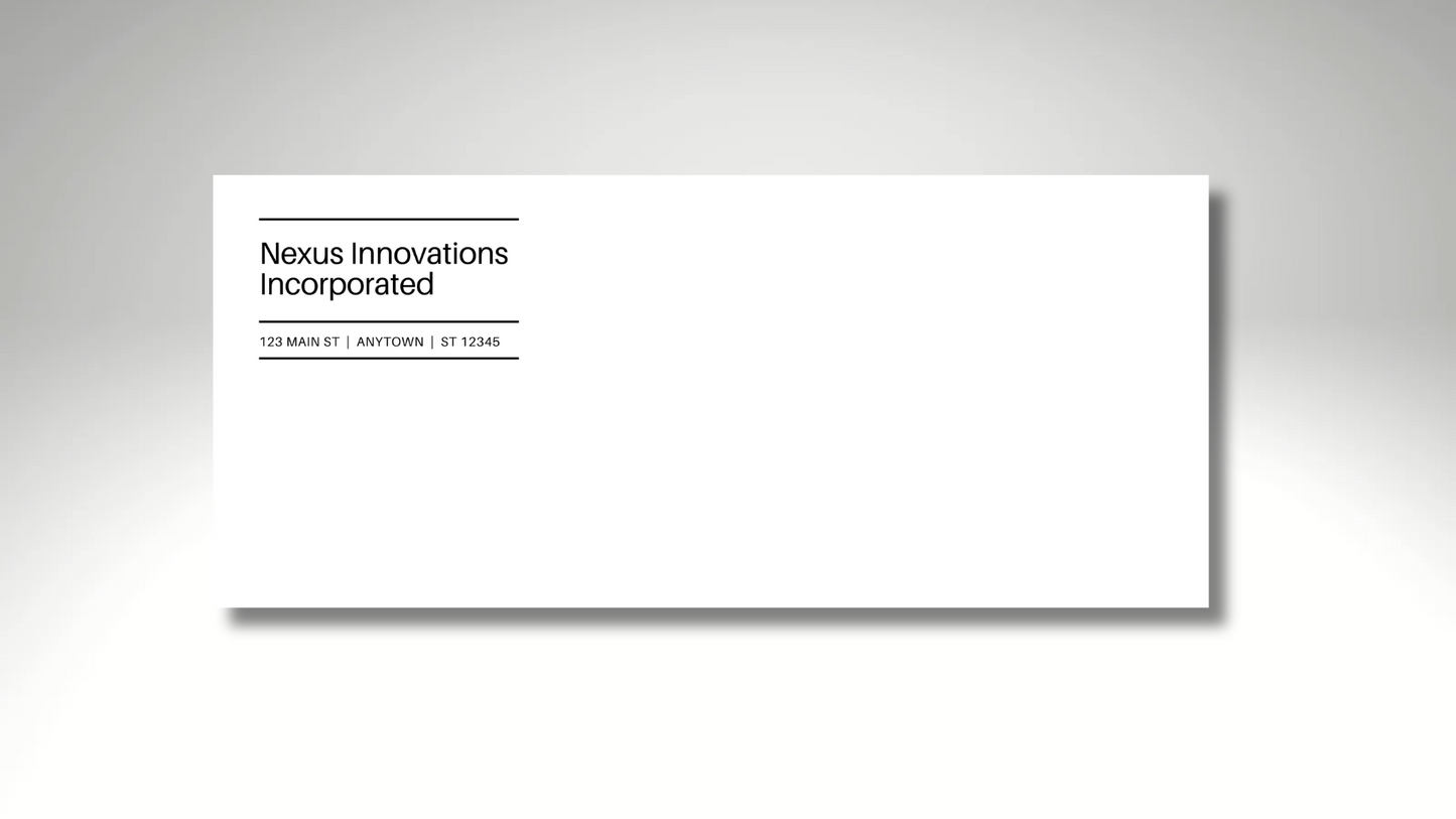 #10 Business Envelope