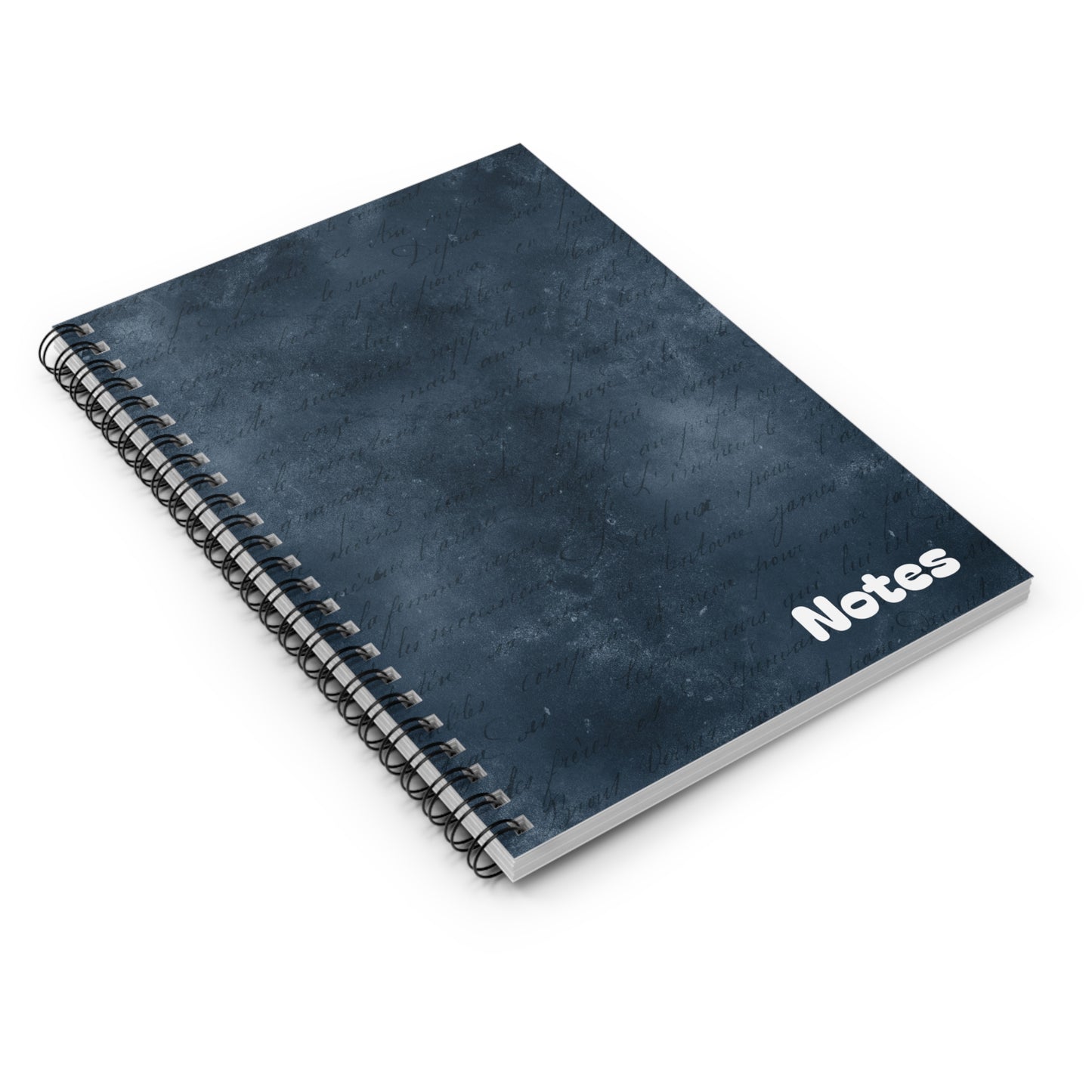 Blue Spiral Notebook