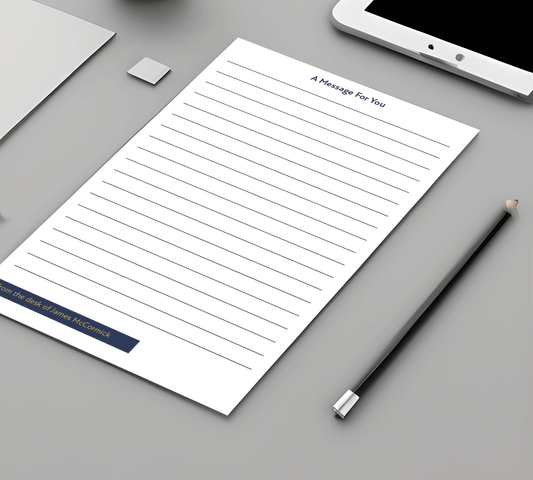 8.5 x 5.5 Business Notepad