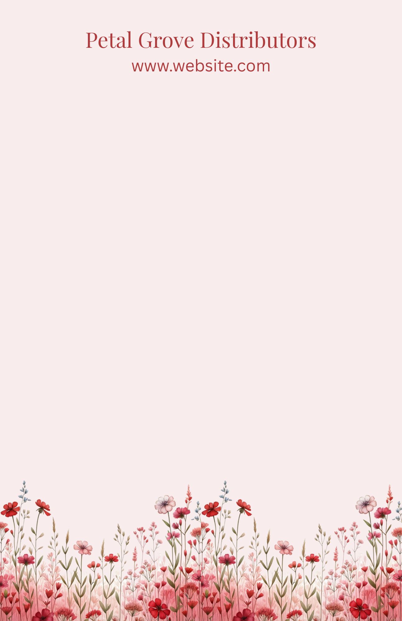 8.5 x 5.5 Custom Valentine  Notepad