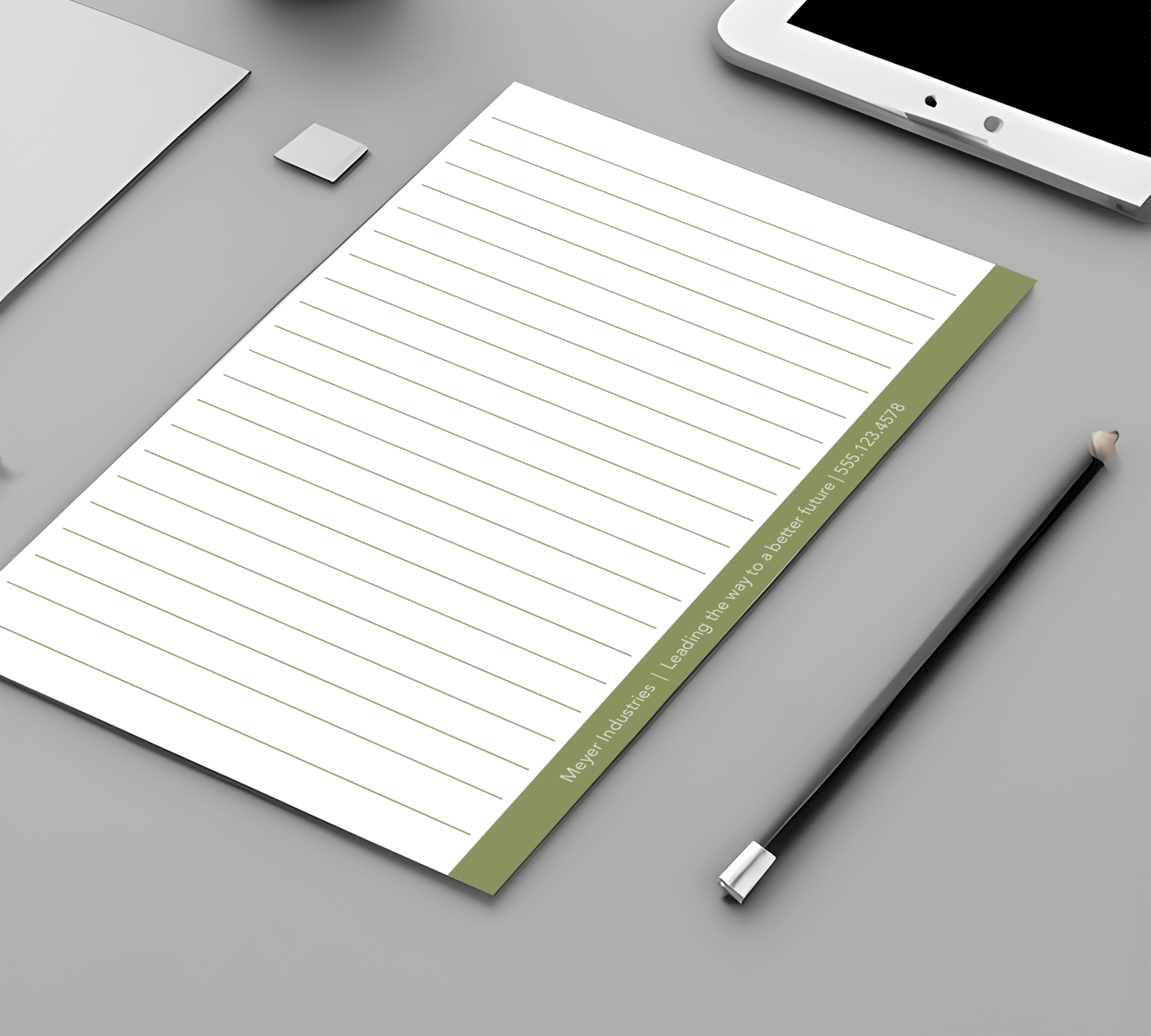 8.5 x 5.5 Business Notepad