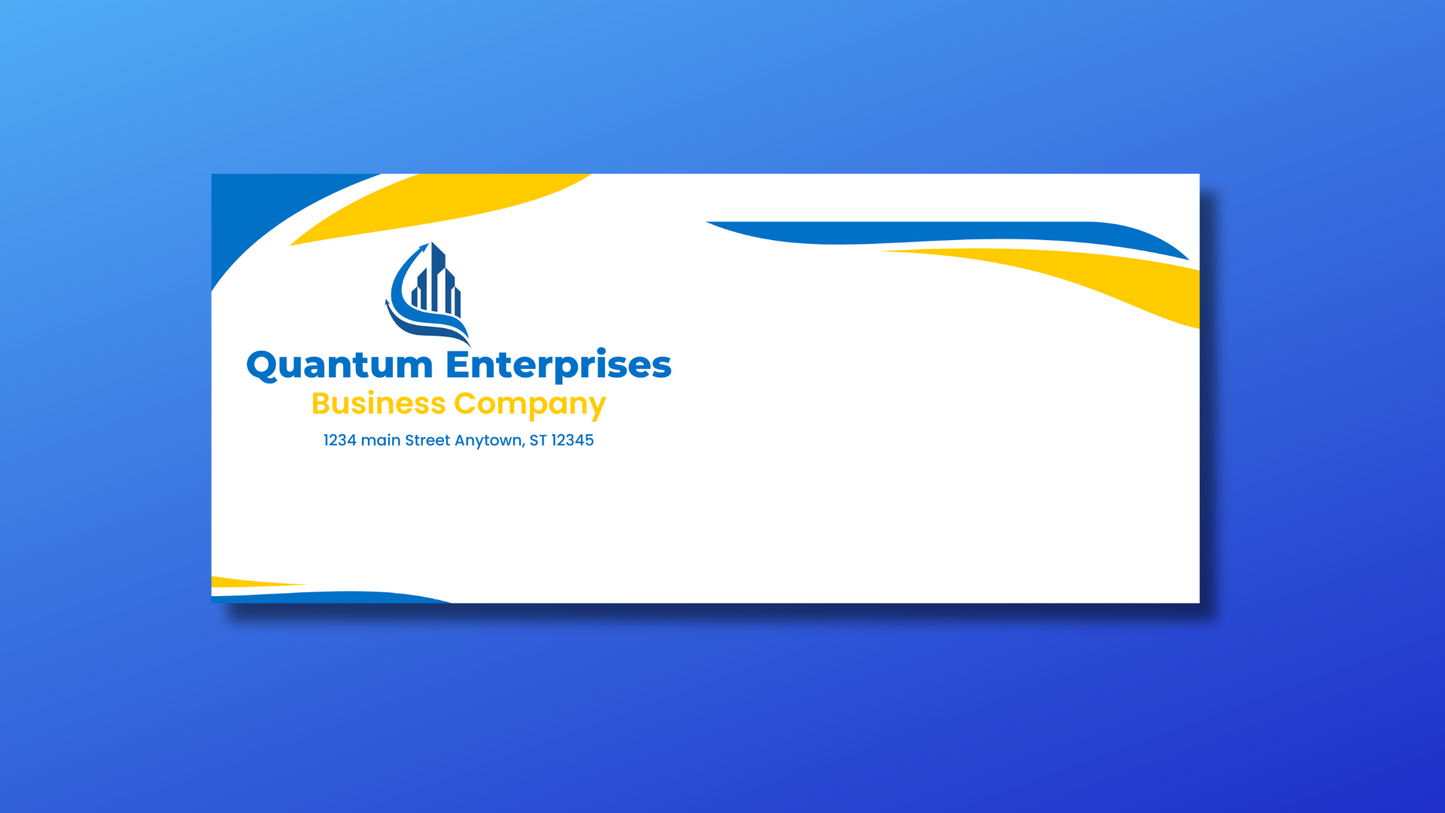 #10 Business Envelope