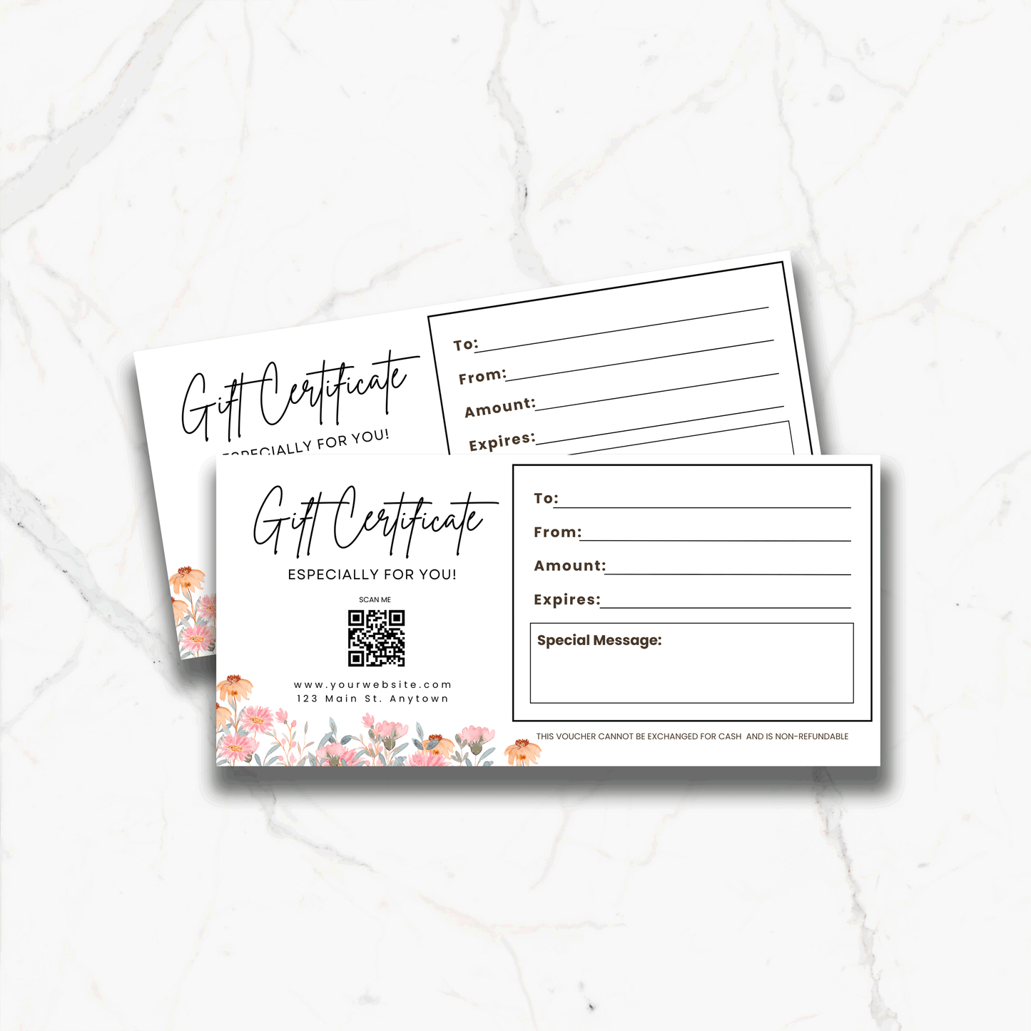 Floral Gift Certificate