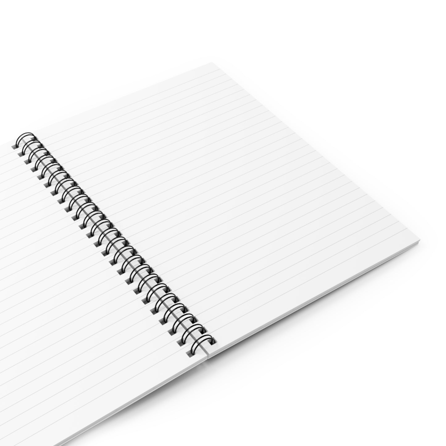 Geometric Spiral Business Notebook