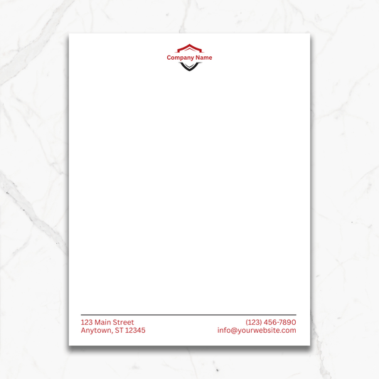 Custom Traditional Letterhead