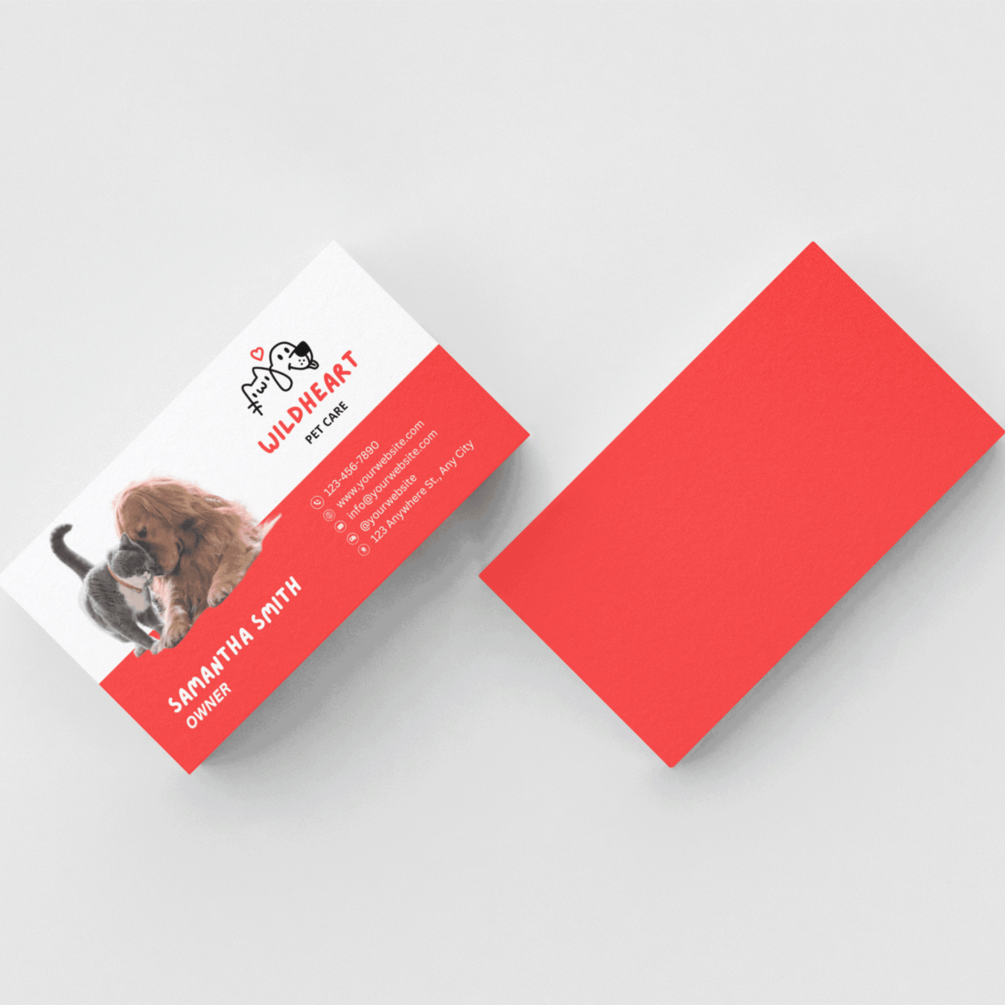 Custom Image Business Card