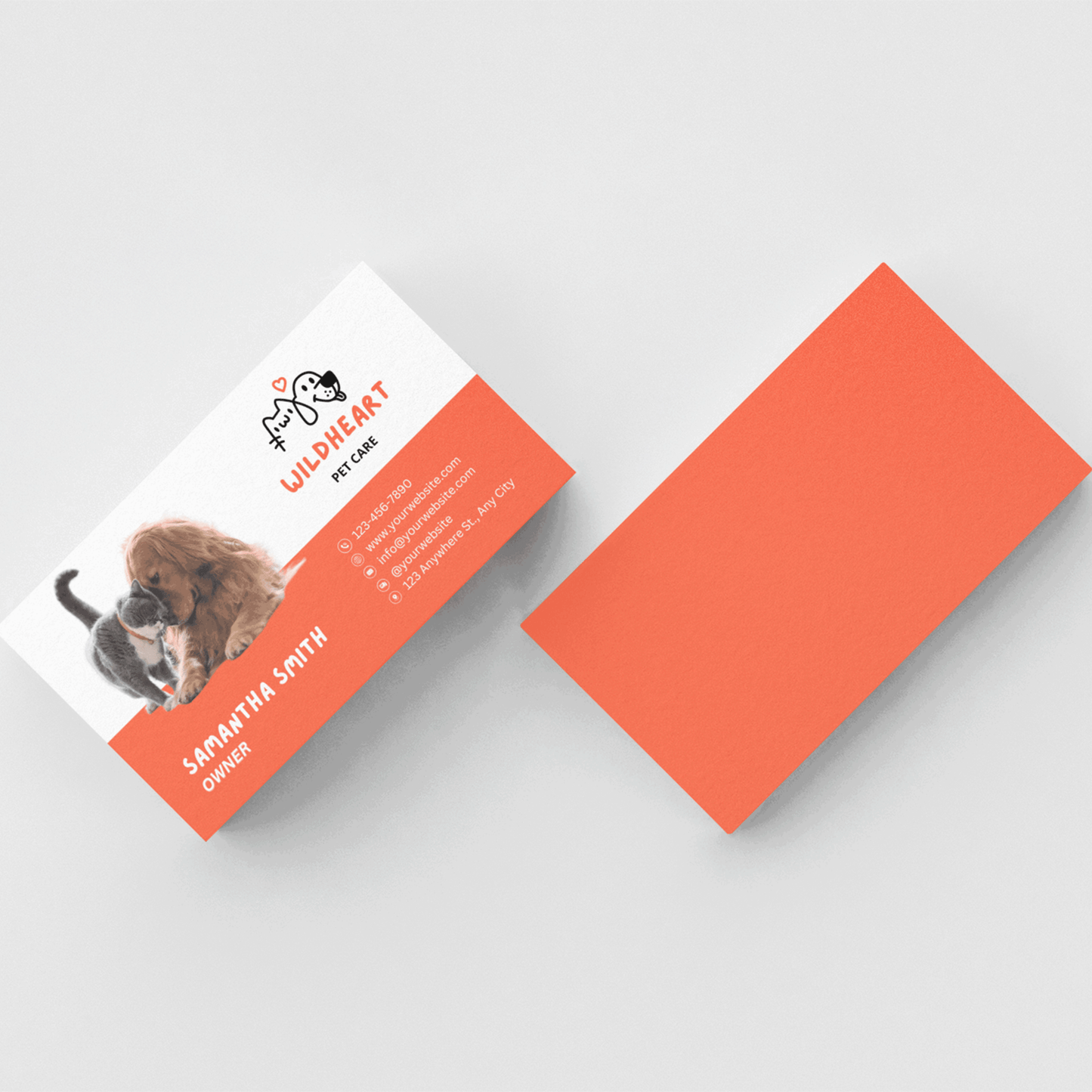 Custom Image Business Card