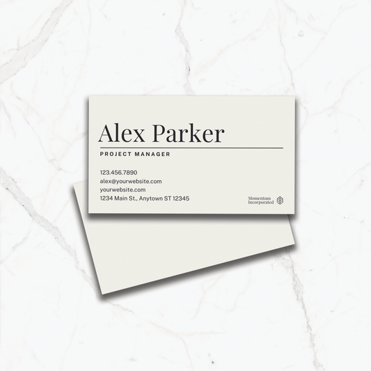 Simple Modern Business Card