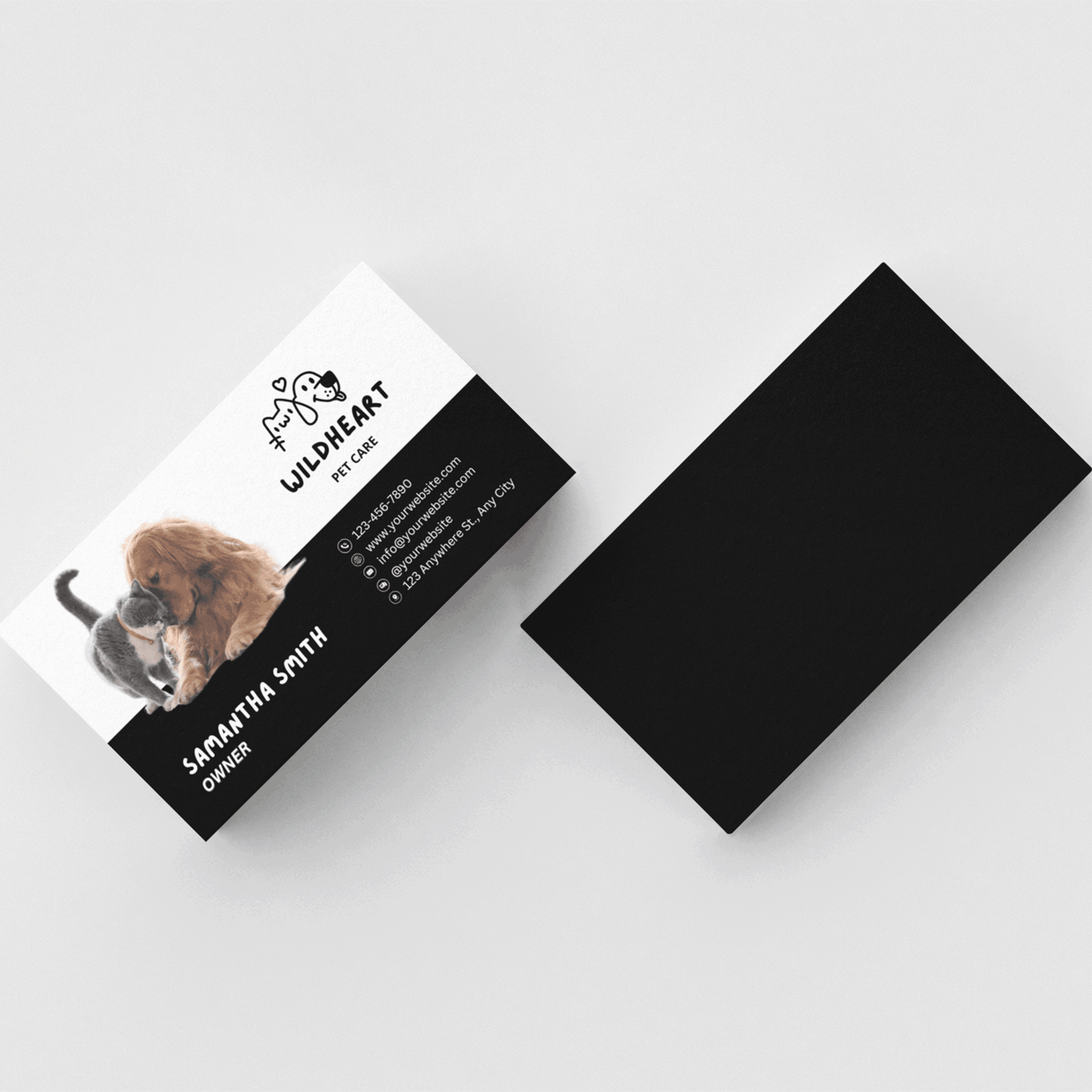 Custom Image Business Card