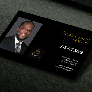 Realtor business card
